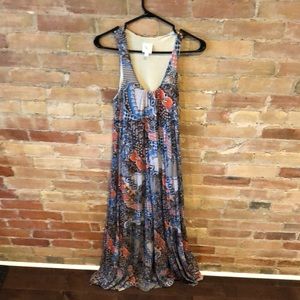 Anthropologie maxi dress